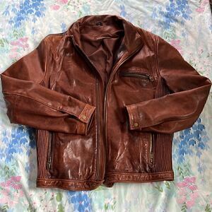 Vintage (?) Lambskin Leather Jacket